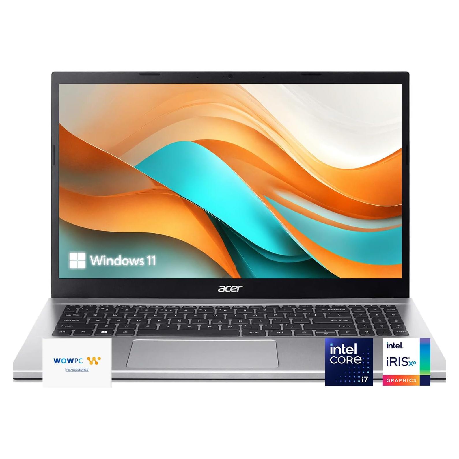 Laptop Acer Aspire 3 | 15.6" FHD | Intel i7 | 20GB RAM | 512GB SSD