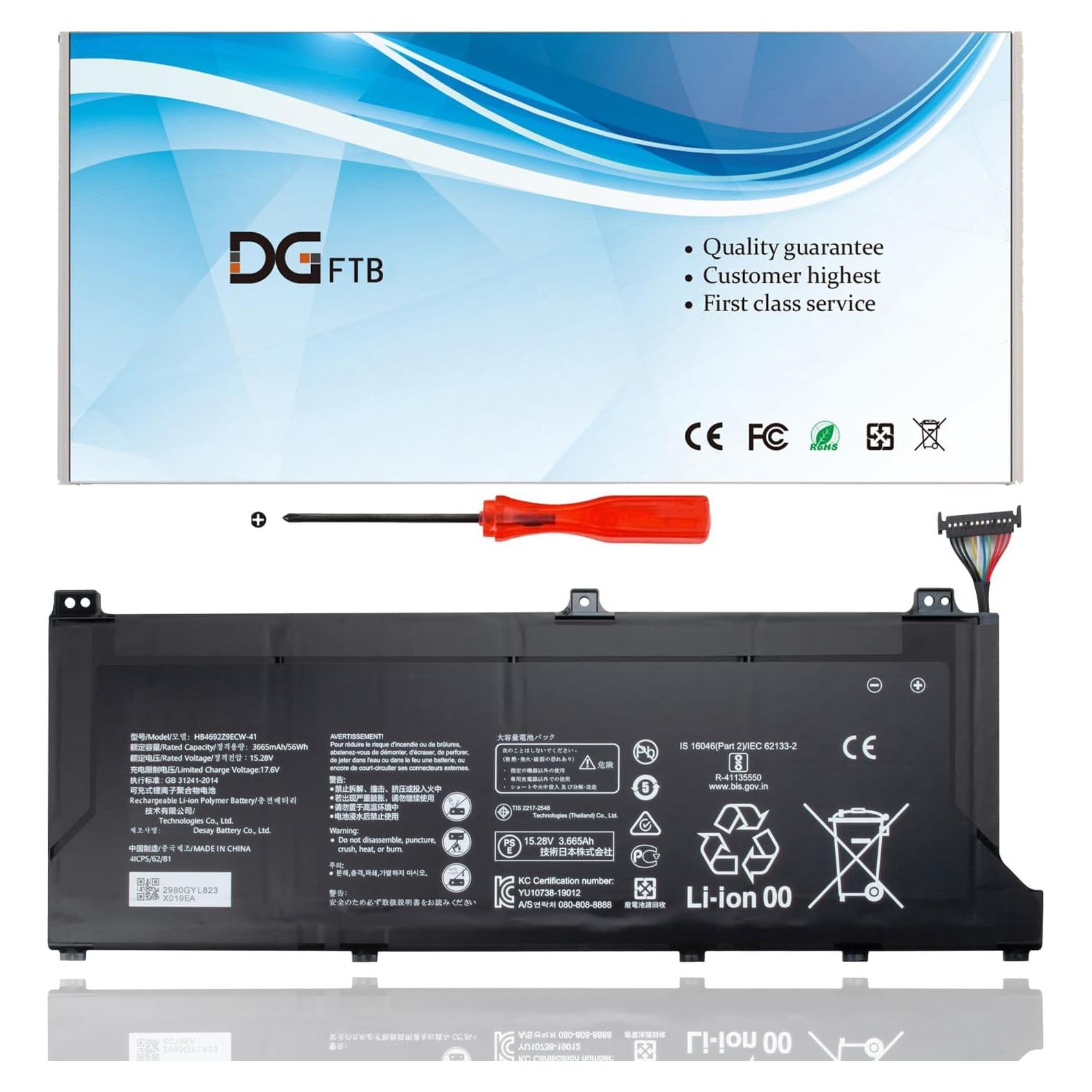 Batería de Laptop Huawei MagicBook 14 15.28V 56Wh Nueva