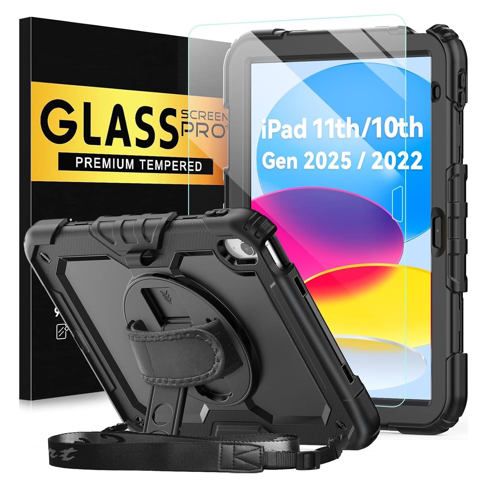 Funda BLOSOMEET para iPad A16 11" y 10.9" con Protector