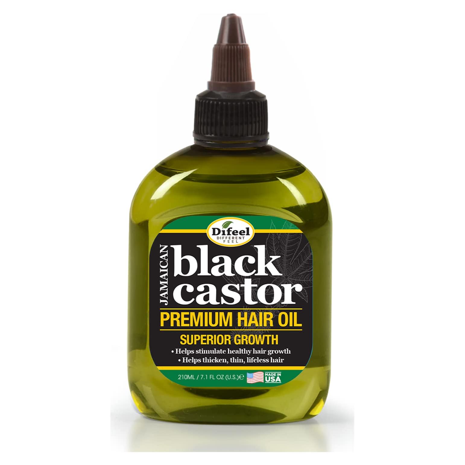 Aceite de Ricino Negro Jamaicano Difeel 200 ml Crecimiento Cabello