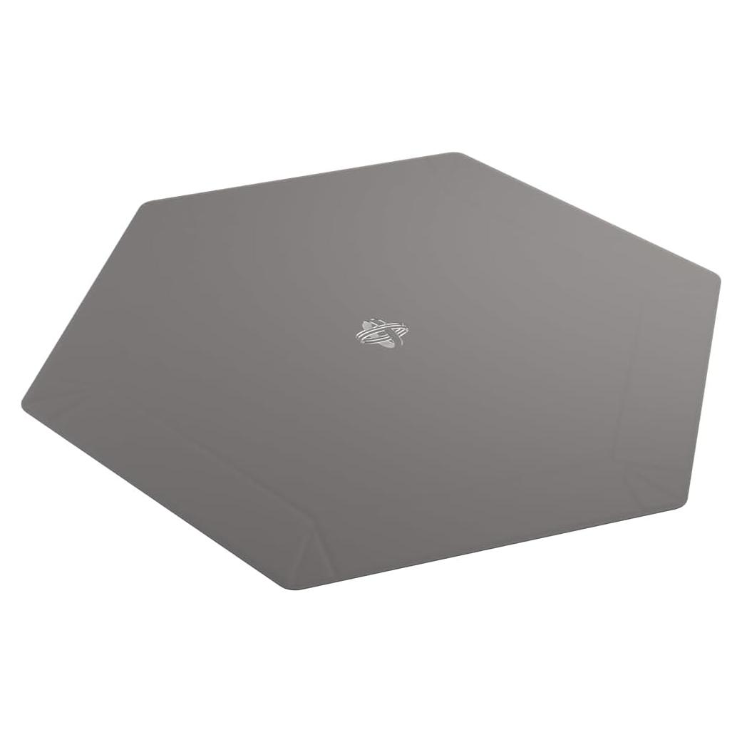 Bandeja de Dados Magnética Gamegenic Hexagonal Negra y Gris