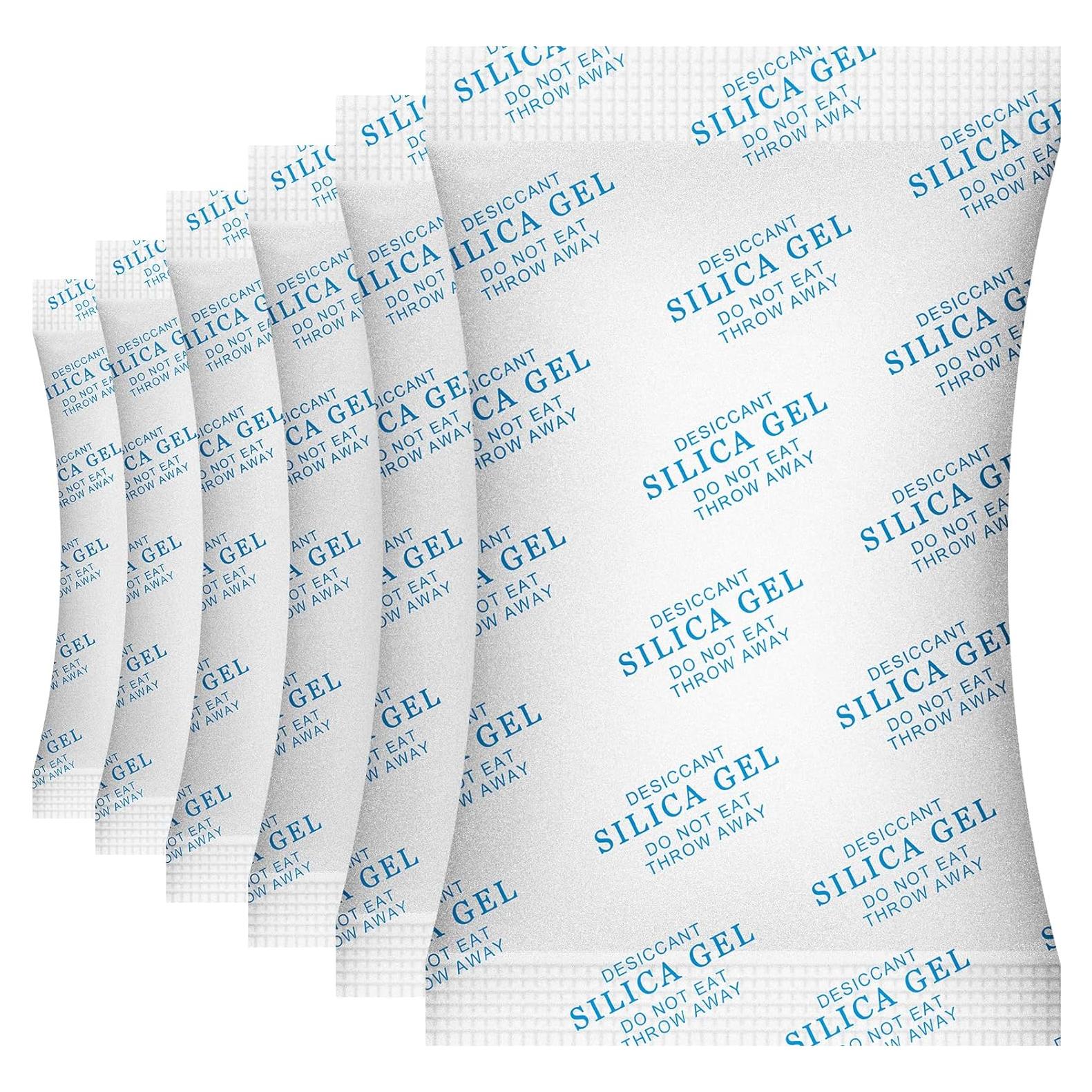 Paquetes de Gel de Silica SurpOxyLoc 2g (250 Paquetes) Grado Alimenticio