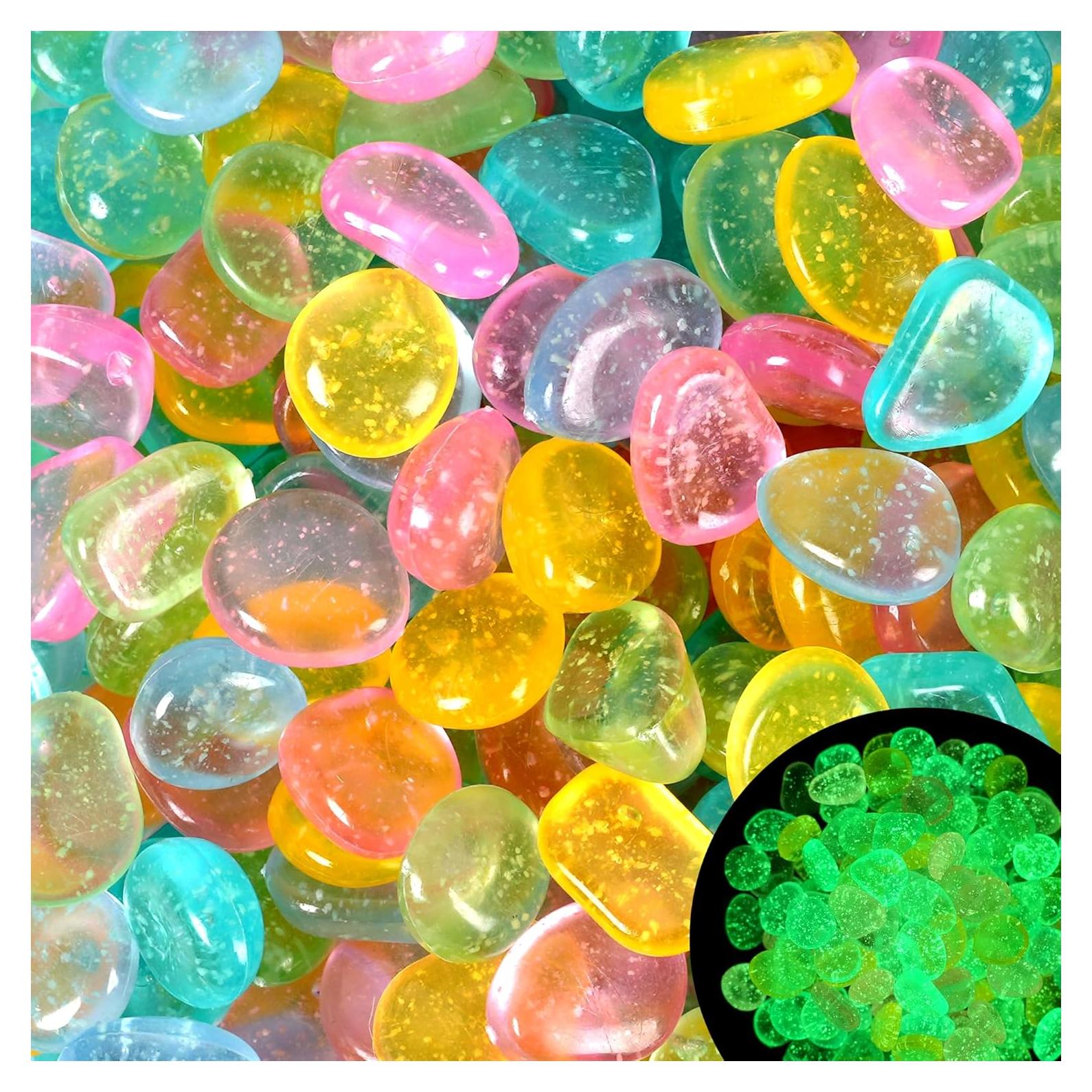 200 Piedras Brillantes Luminiscentes para Jardín - Dinastía Kaiyuan