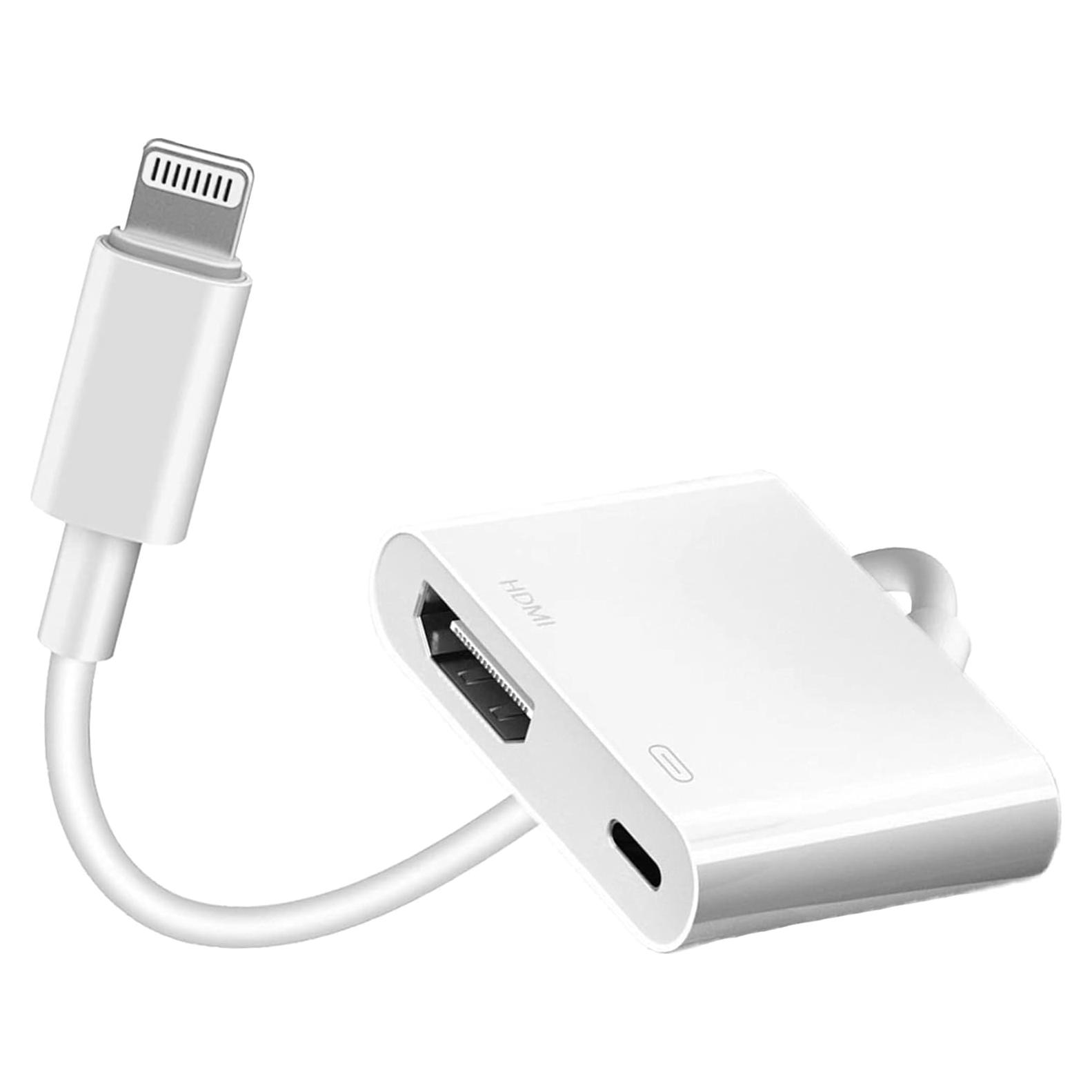 Adaptador Digital AV HDMI Kinhaly 1080P para iPhone y iPad