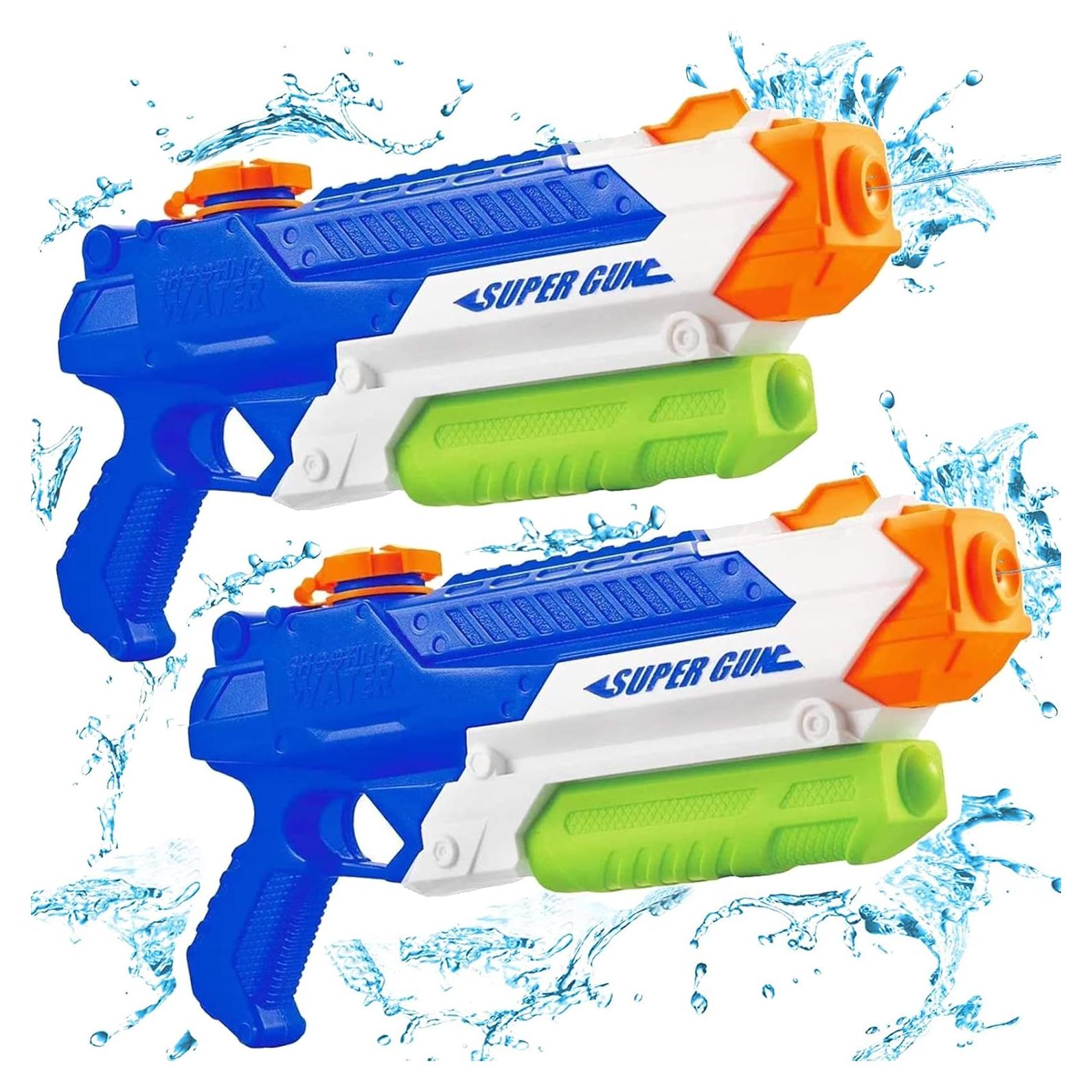 Pistolas de Agua Cakuni 400CC - 2 Paquete para Niños 3+