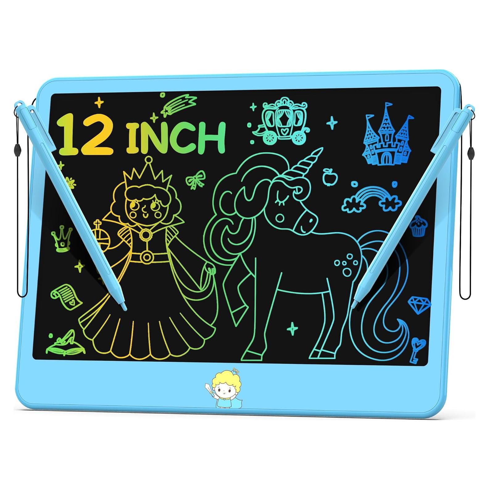 Tableta de Escritura LCD Hockvill 12" Azul para Niños
