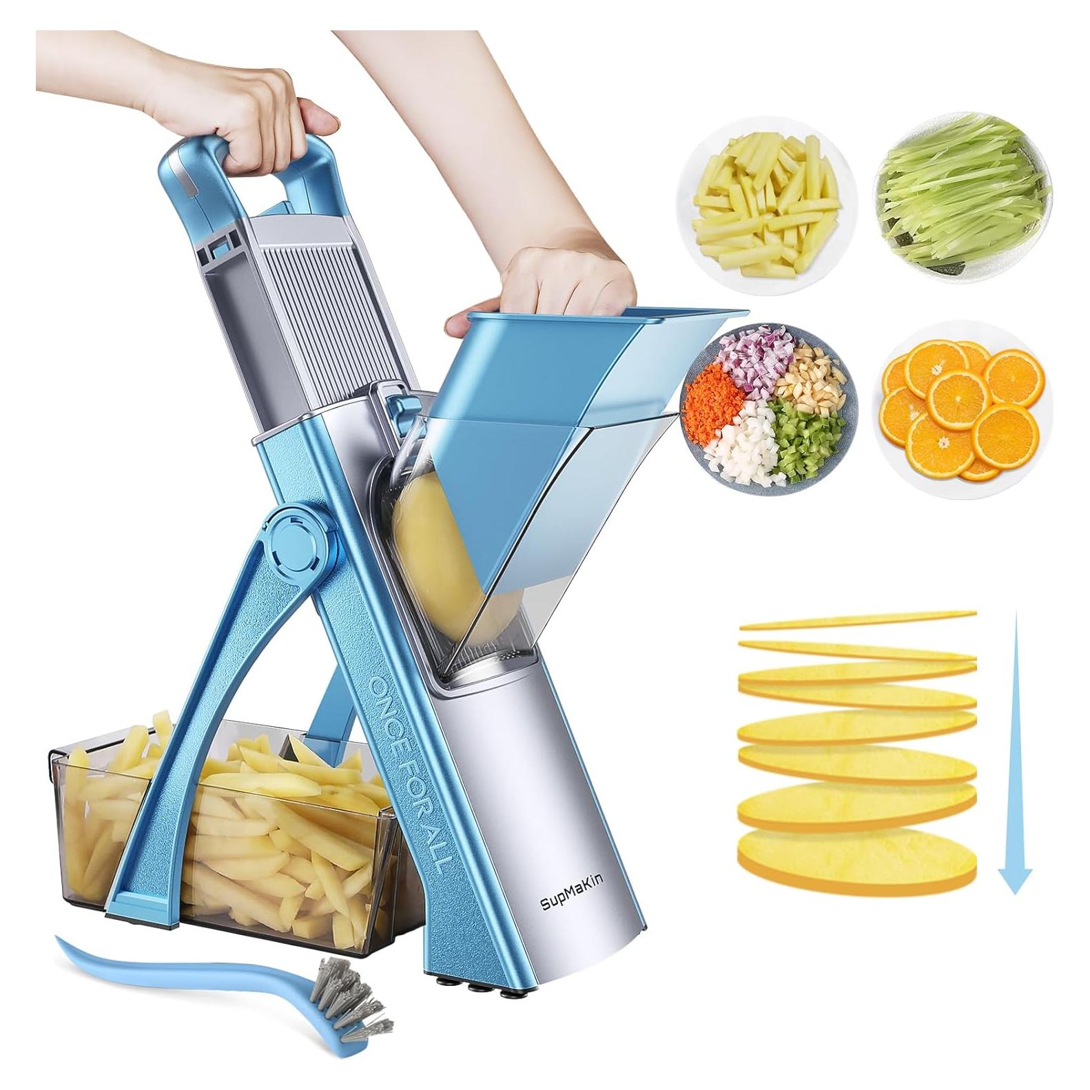 Cortadora Mandolina Segura SupMaKin JS03 Ajustable 1.13kg