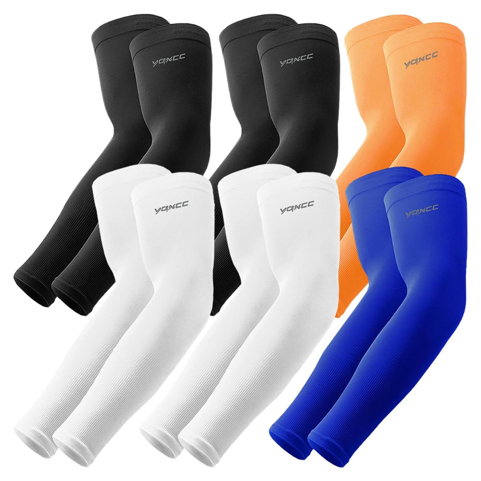 Mangas para Brazos YQXCC UV Frías UPF 50 Unisex 6 Pares