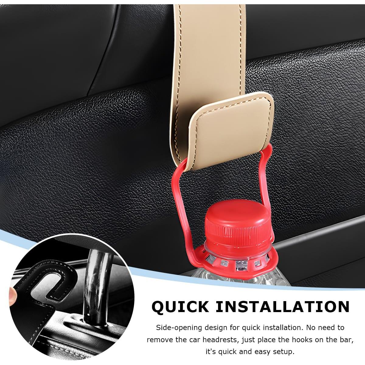 Gancho para Reposacabezas FSTURIOS Beige - Organizador Universal