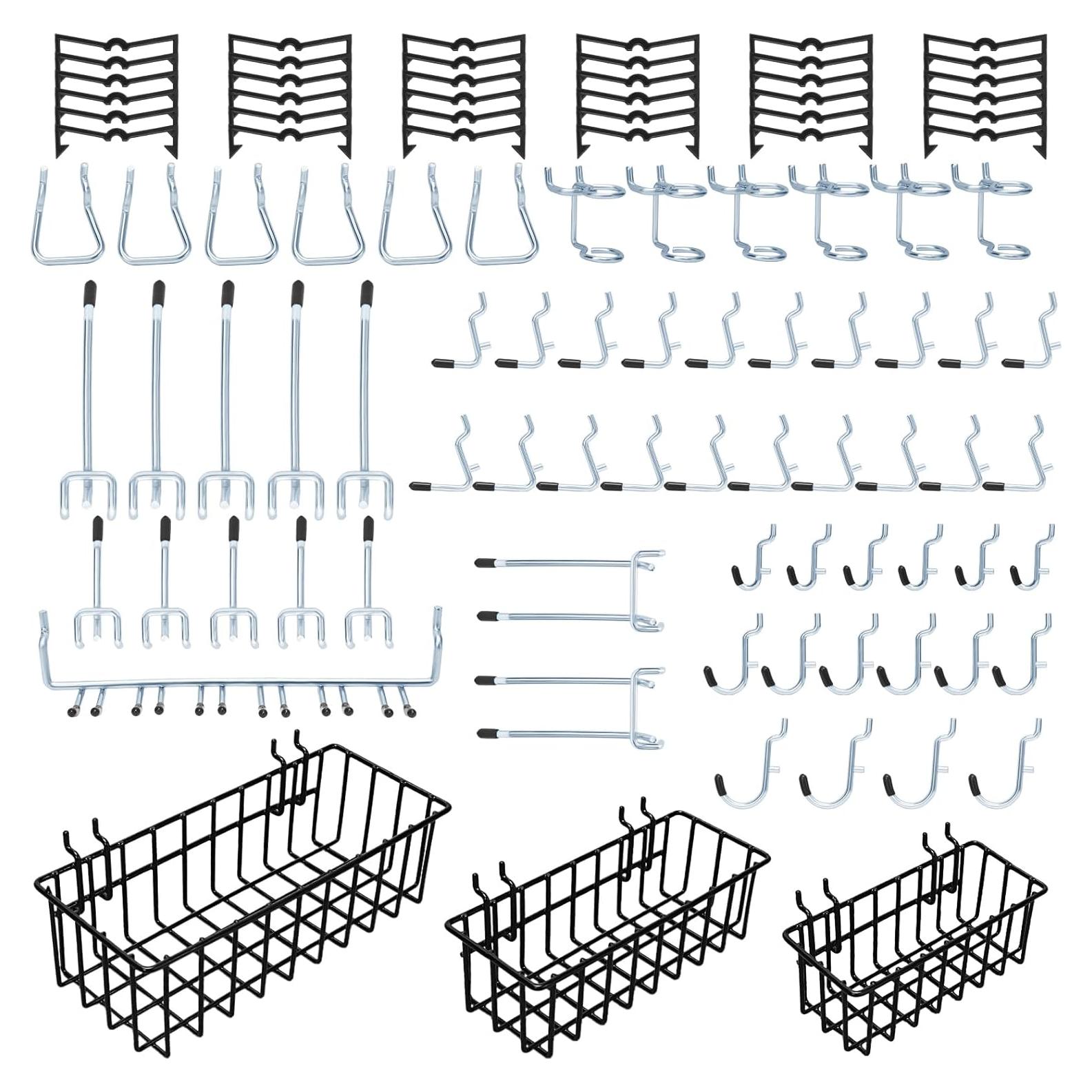 Kit de Accesorios para Tablero de Clavos Daanxw 1/4" Extra Grueso