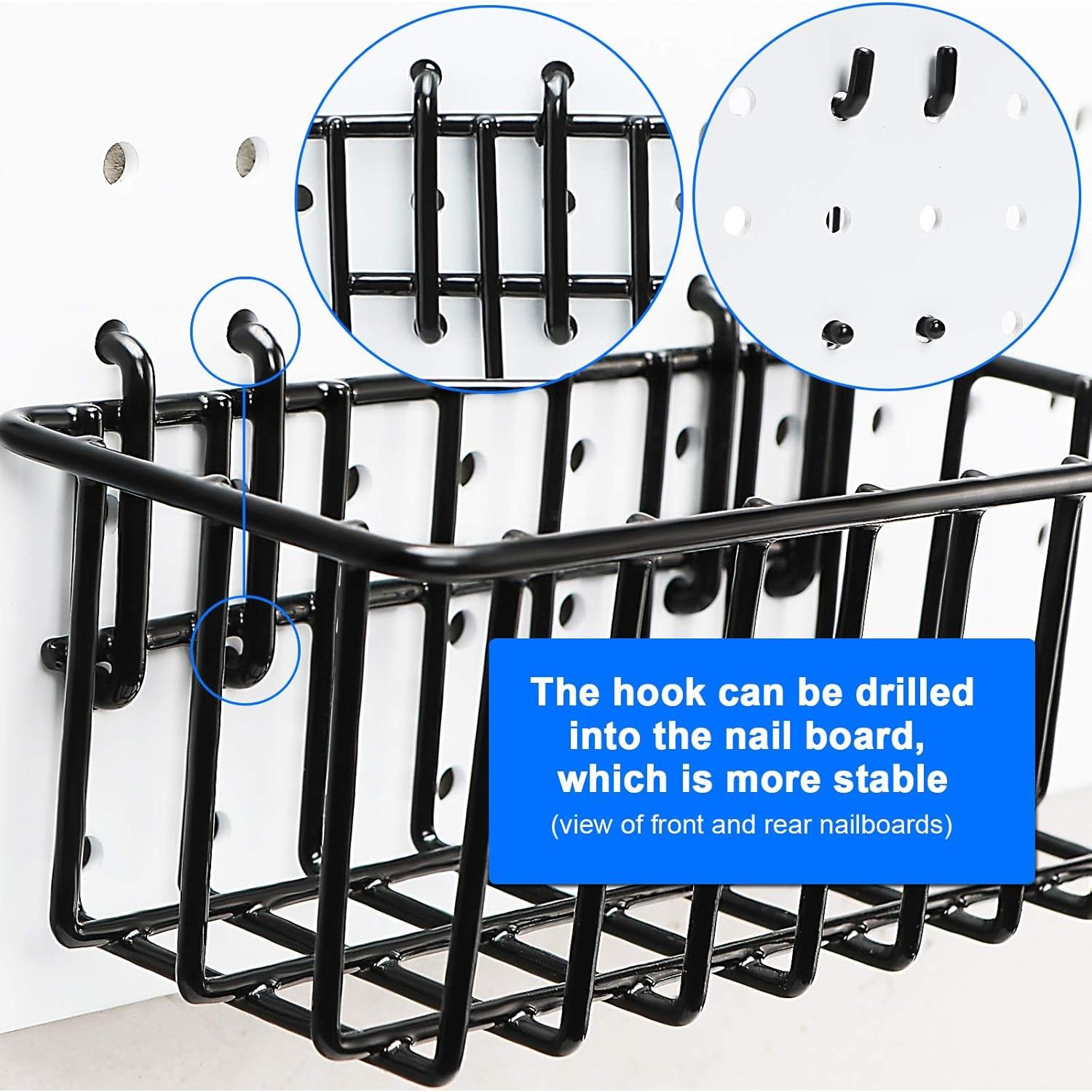 Kit de Accesorios para Tablero de Clavos Daanxw 1/4" Extra Grueso