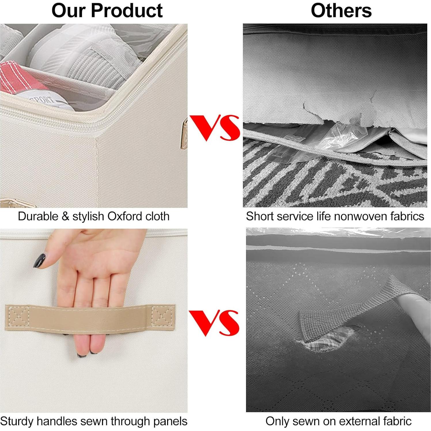 Organizador de Zapatos TOPIA HOME Beige Extra Grande 20 Pares