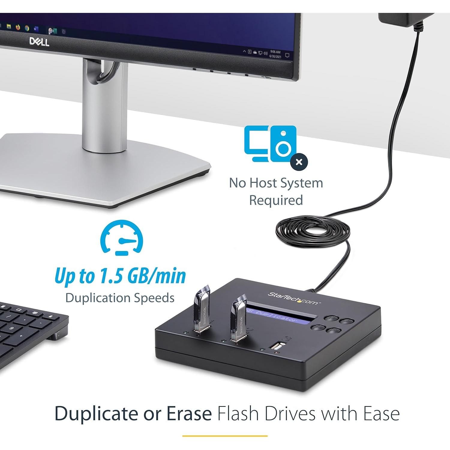 Duplicadora de Unidades USB y HDD/SSD StarTech SDOCK2U313R
