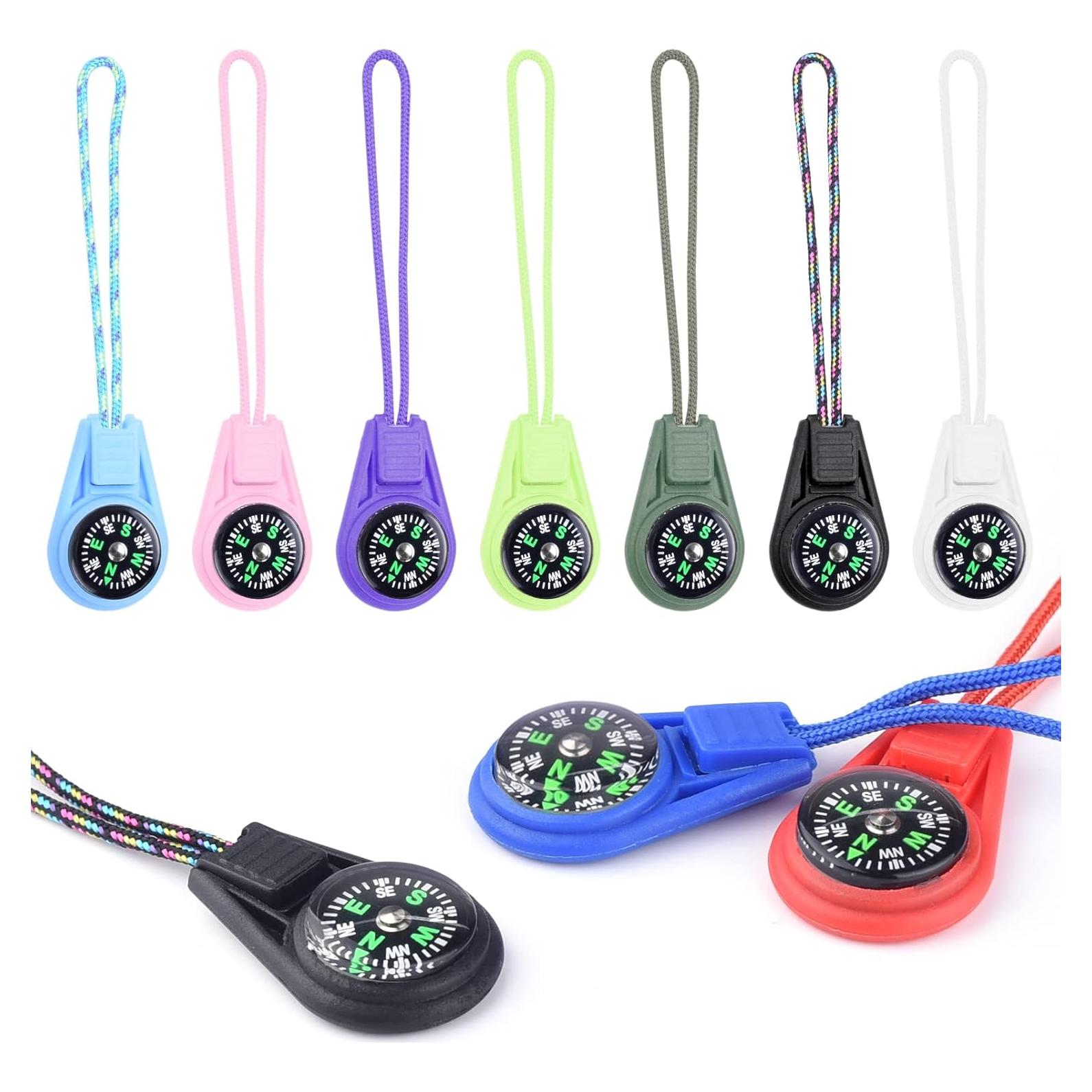 Mini Brújula de Supervivencia LongSLong - 10 Piezas para Niños