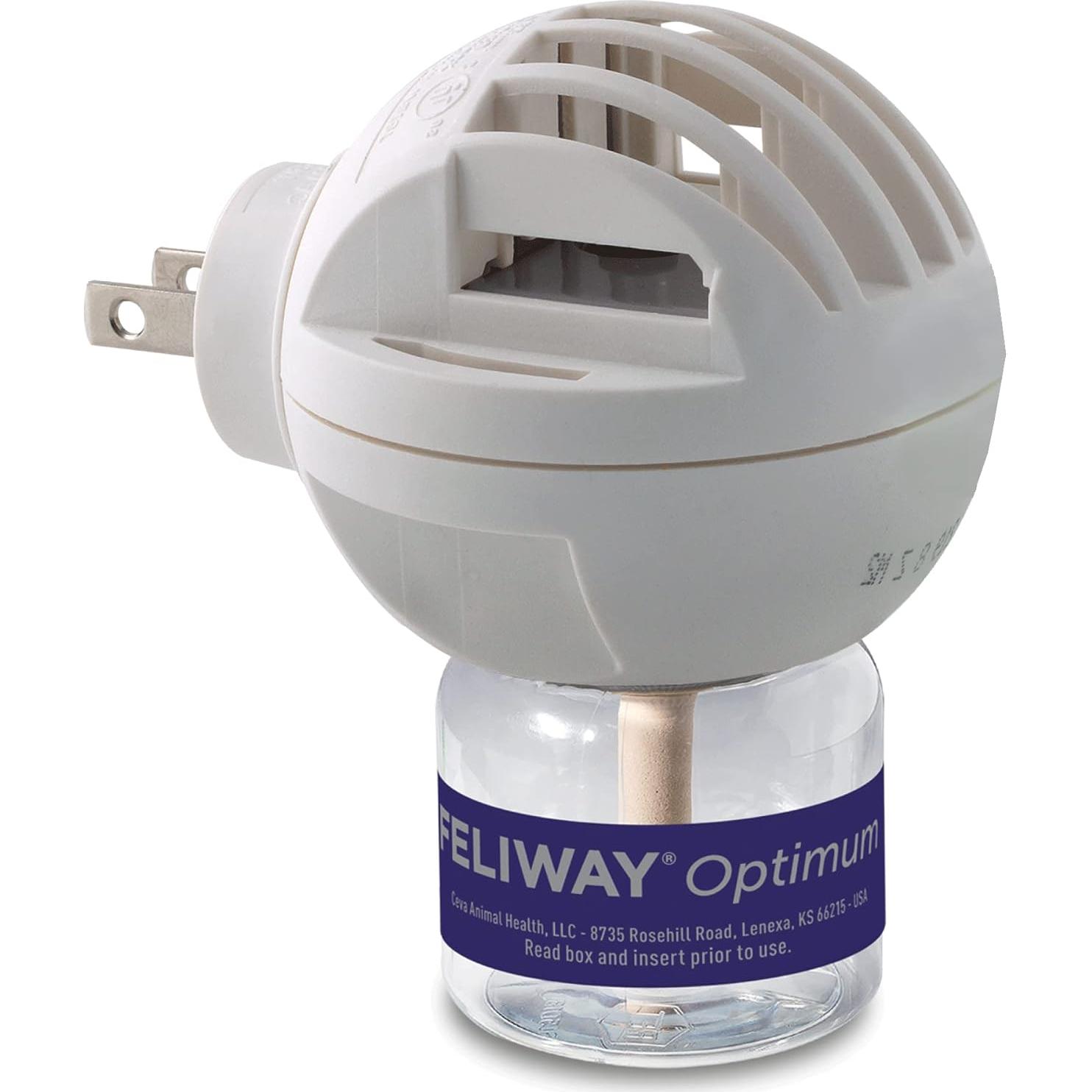 Difusor de Feromonas para Gatos Feliway Optimum 48ml 30 Días