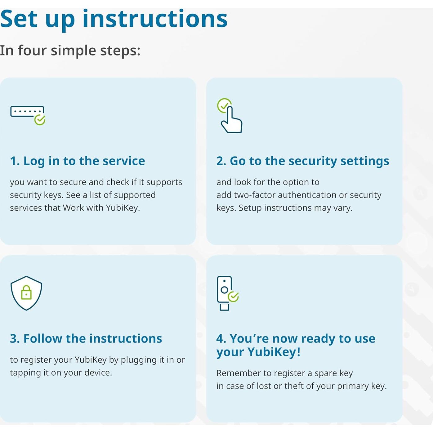 YubiKey 5C - Llave de Seguridad USB-C para Autenticación