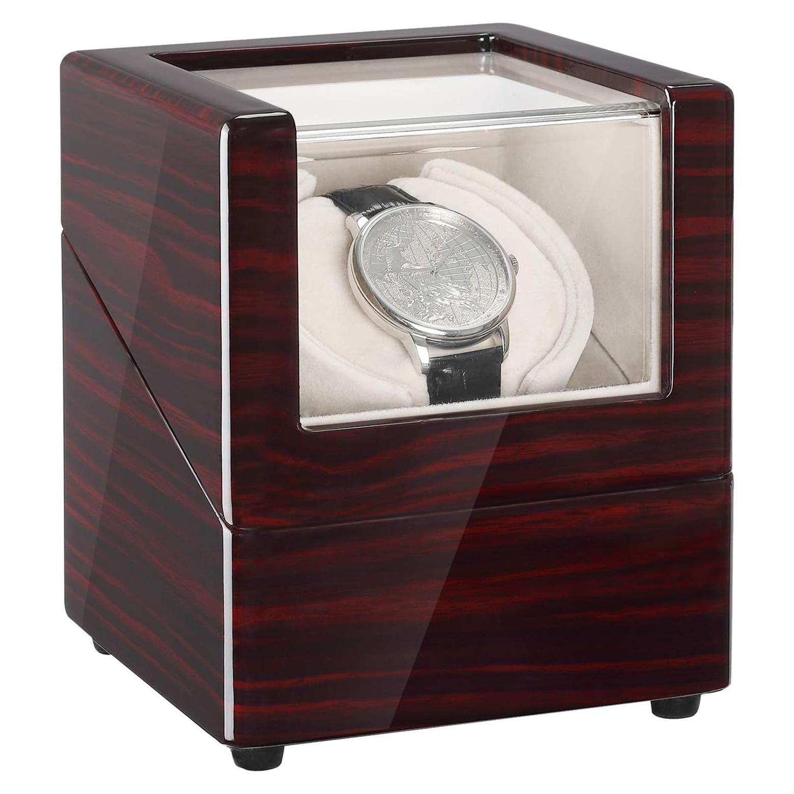 Enrollador de Reloj Automático CHIYODA SW Madera Sólida 5 TPDs