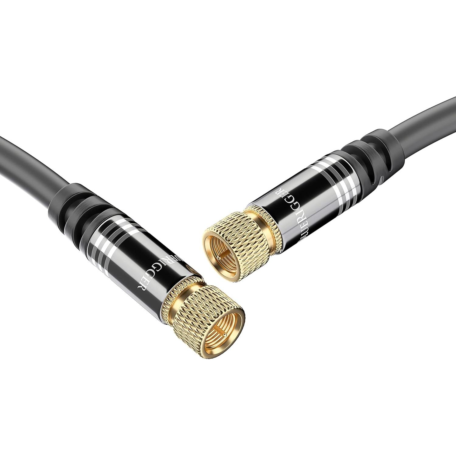 Cable Coaxial Digital BlueRigger RG6 0.91m Triple Blindaje