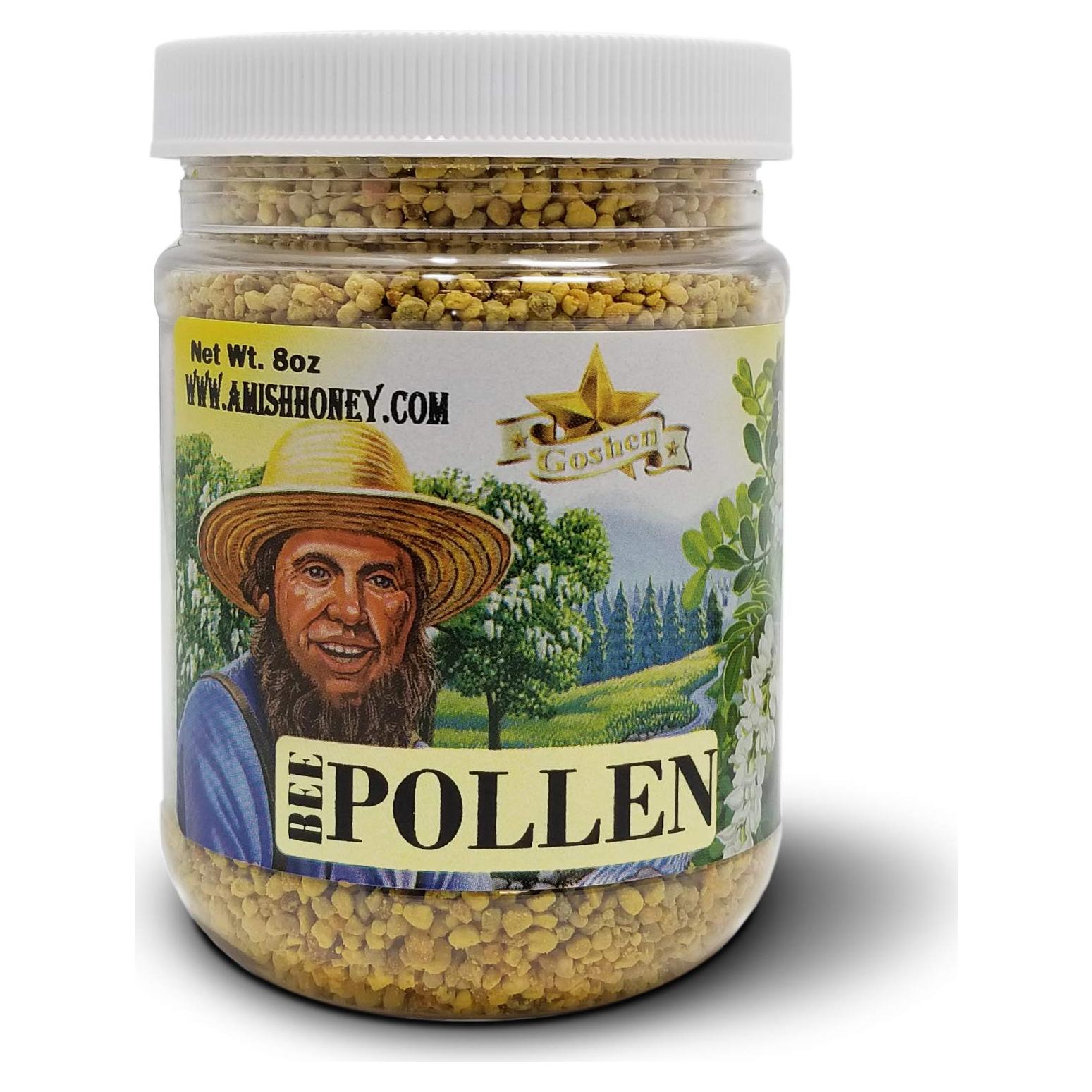 Gránulos de Polen de Abeja Crudo Goshen 227 g - 100% Puro