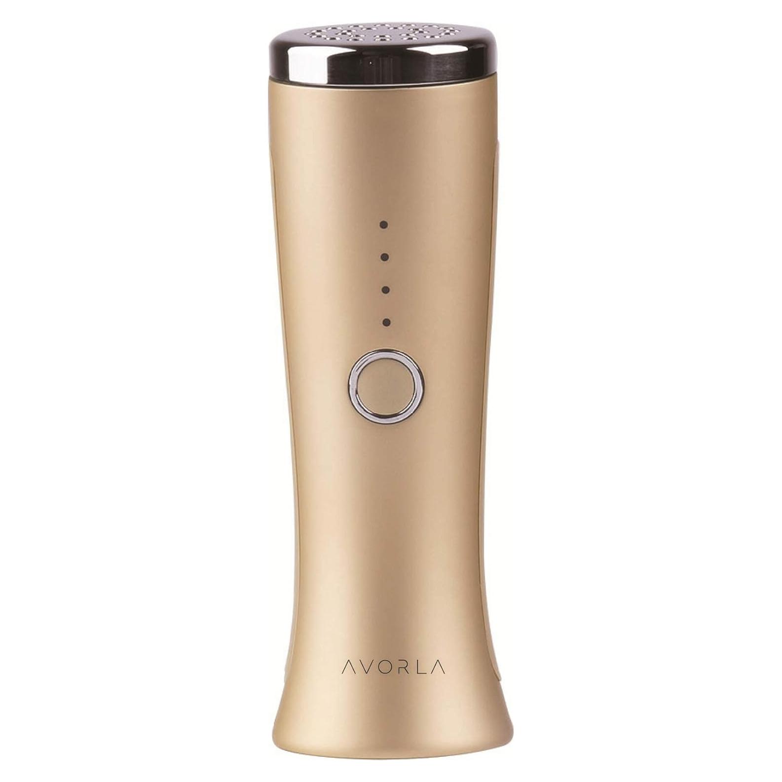 Masajeador Facial Avorla de Luz Roja Infrarroja Oro