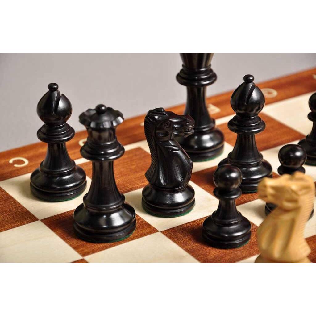 Juego de Ajedrez Grandmaster Staunton Madera 34 Piezas