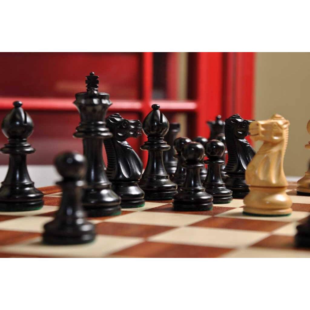 Juego de Ajedrez Grandmaster Staunton Madera 34 Piezas