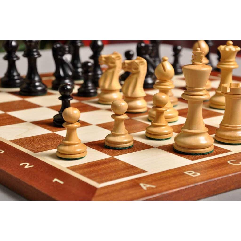Juego de Ajedrez Grandmaster Staunton Madera 34 Piezas