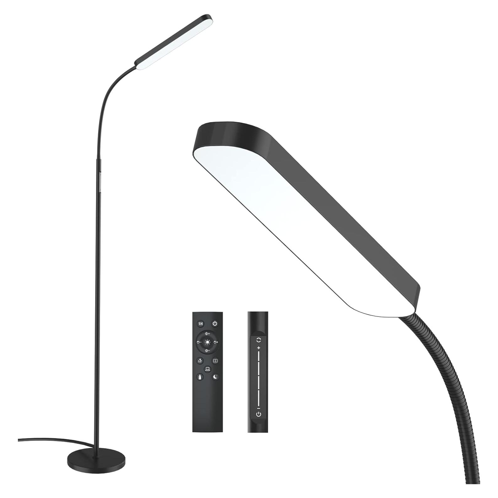 Lámpara de Pie LED WioMio con Control Remoto y Táctil 175cm