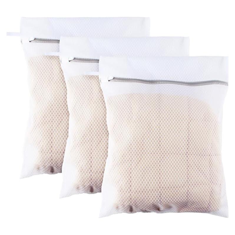 Paquete de 3 bolsas de lencería MDSXO 40.6x50.8 cm con cremallera