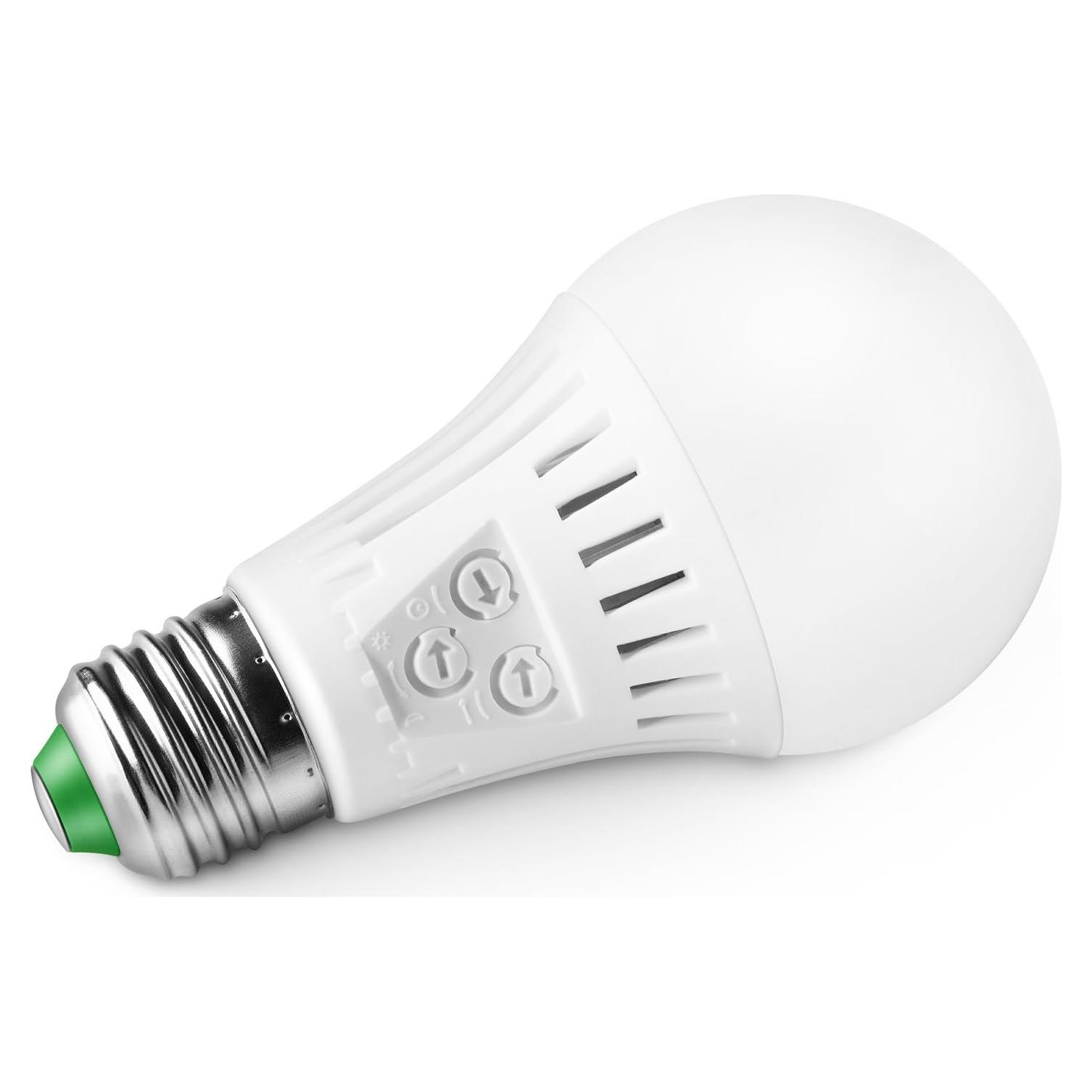 Bombilla LED Elrigs E26 7W con Sensor de Movimiento y Dusk to Dawn