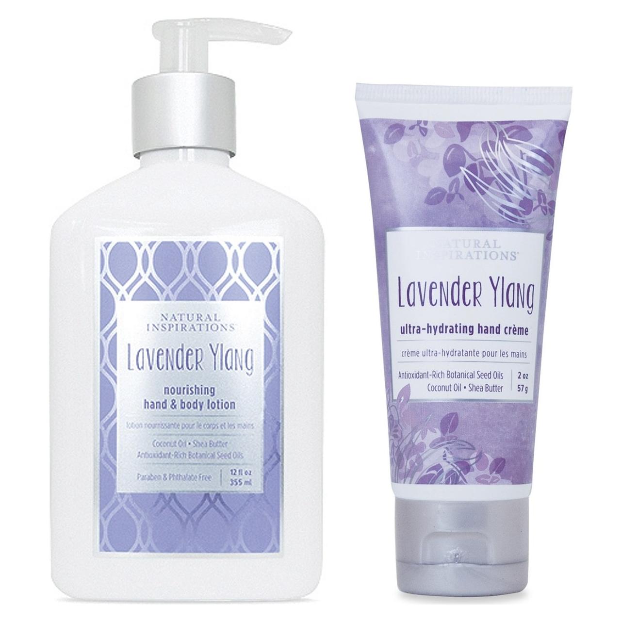 Set de Regalo Natural Inspirations - Loción Manos y Cuerpo Lavanda Ylang