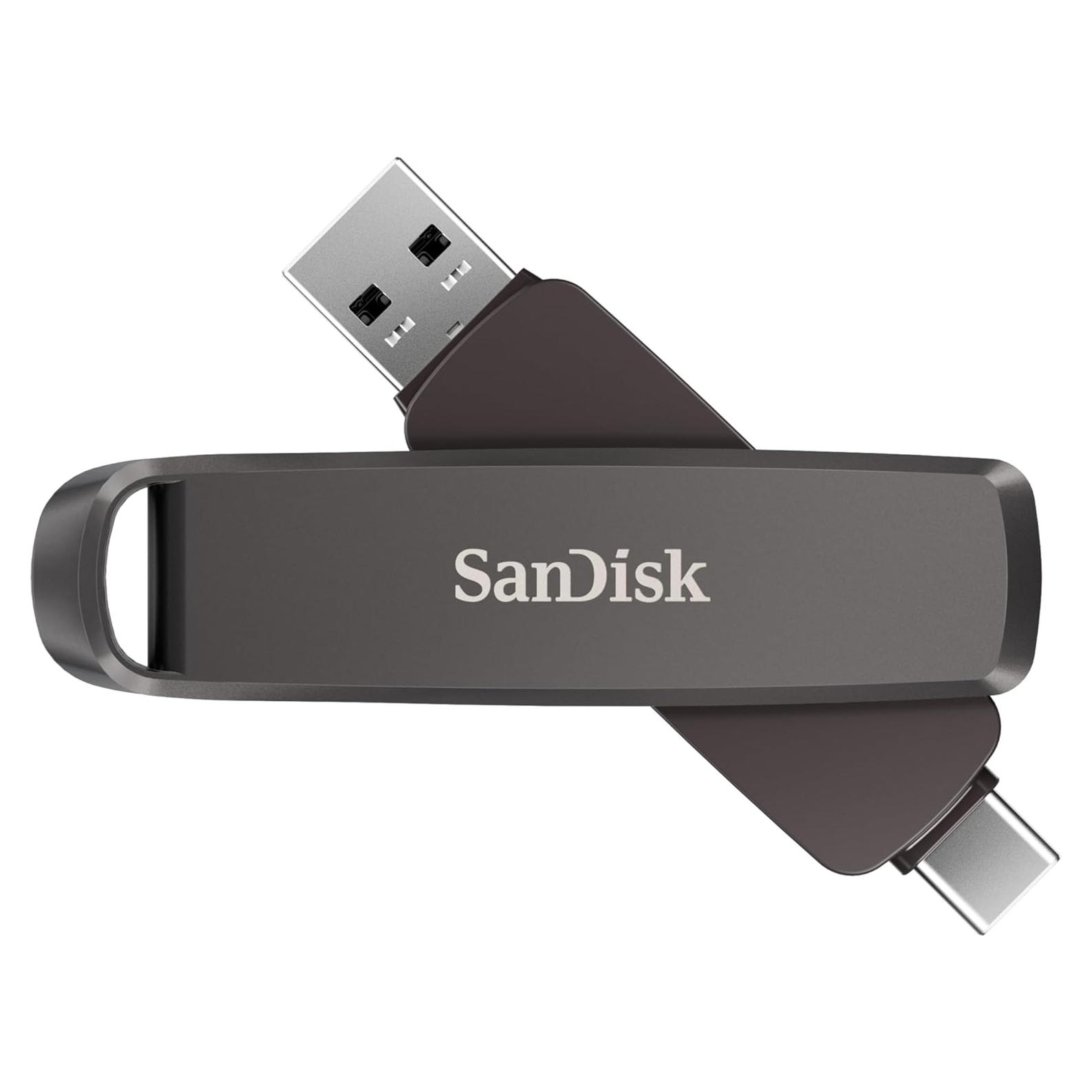 Unidad Flash SanDisk Extreme PRO 512GB USB Tipo-C y Tipo-A