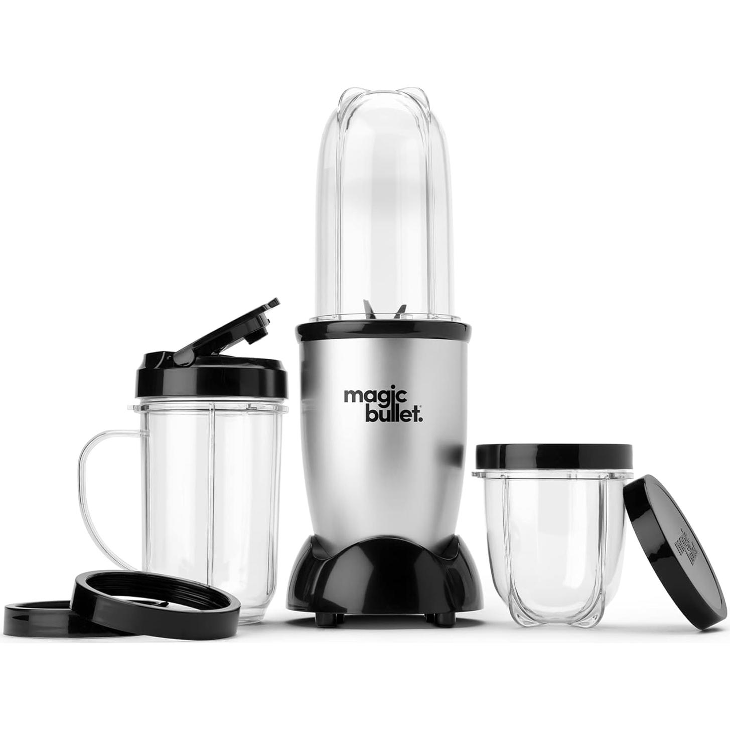 Licuadora Magic Bullet MBR-1101 11 Piezas Plata Compacta