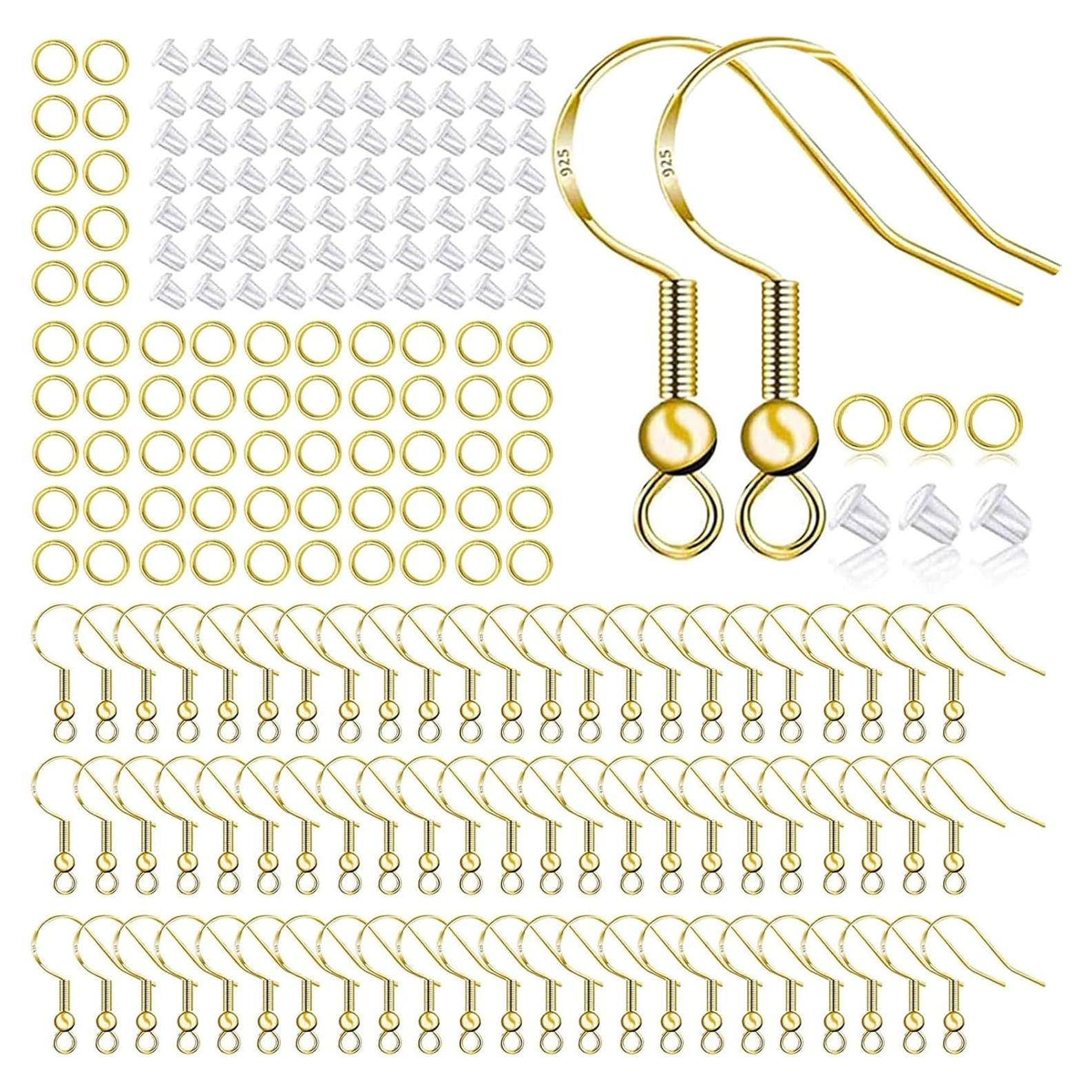 Kit de Ganchos de Aretes Hipoalergénicos Huucky 500 Piezas