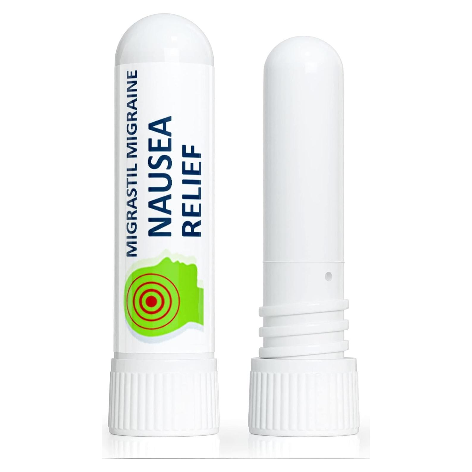 Inhalador de Náuseas Migrastil - Aromaterapia Natural (Paquete de 2)