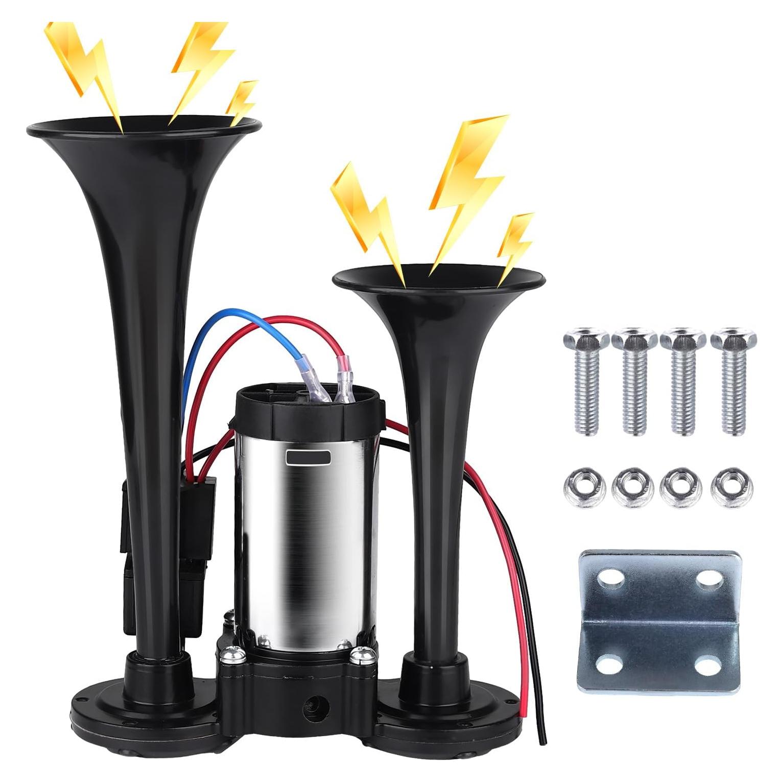 Kit de bocina de aire Animgrth LB-30 600DB para vehículos 12V