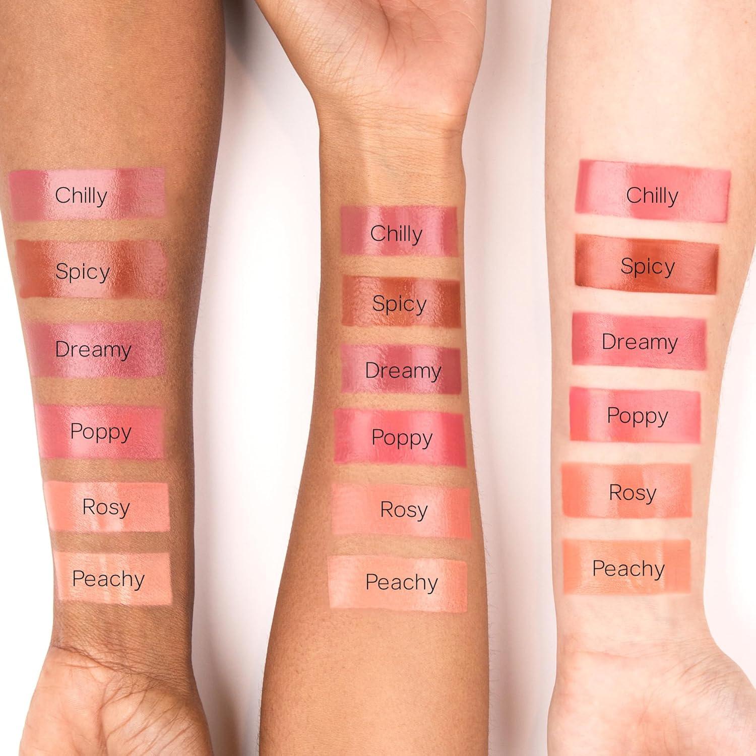 Rubor Líquido Hidratante Saie Dew Blush 11.34 g - Rosado