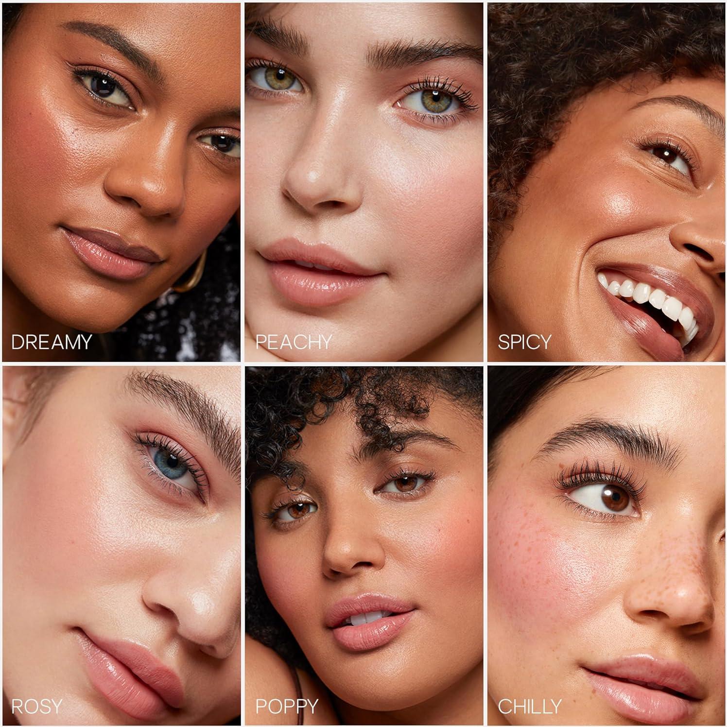 Rubor Líquido Hidratante Saie Dew Blush 11.34 g - Rosado