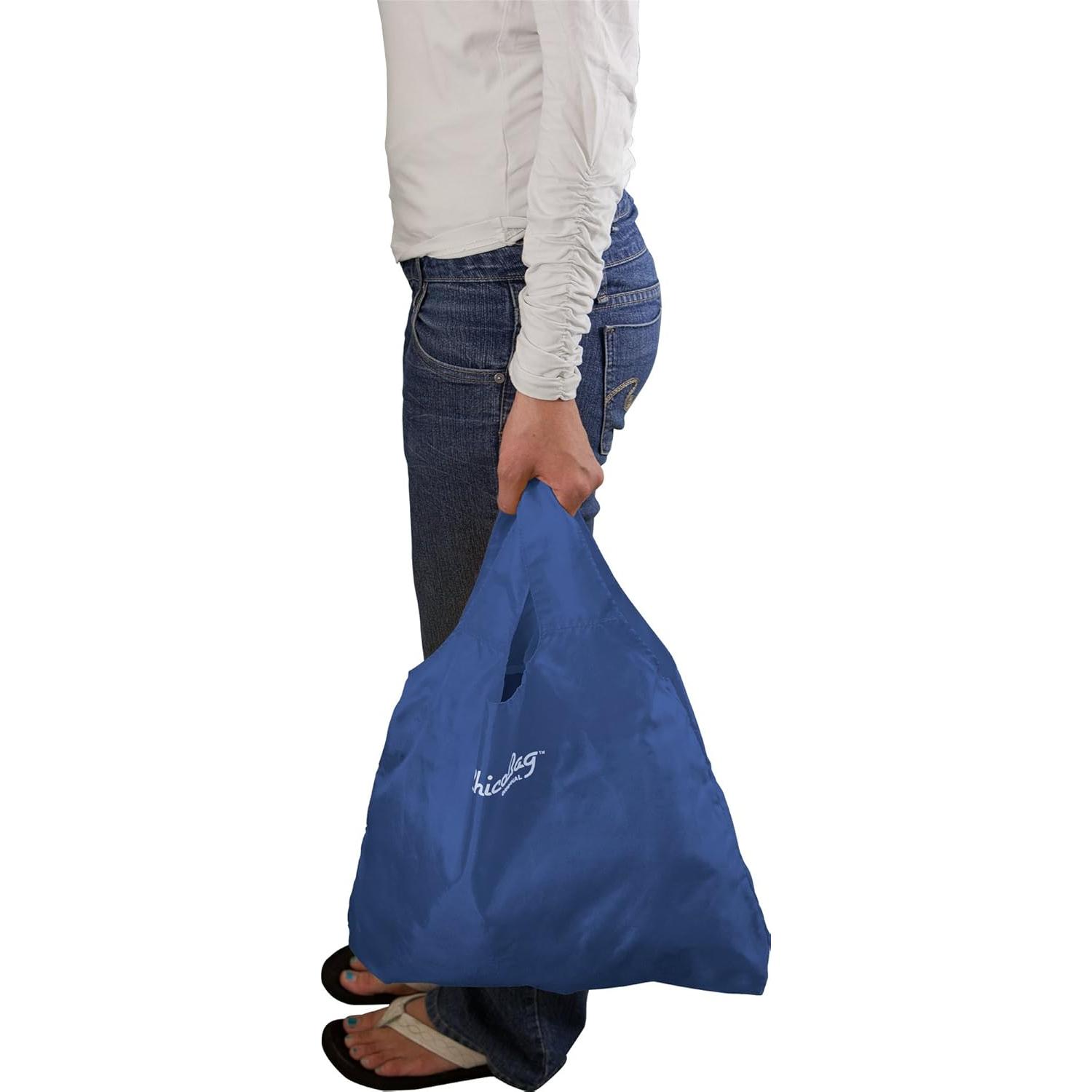 Bolsa de Compras Reutilizable ChicoBag Azul 4 Piezas 11.34 kg