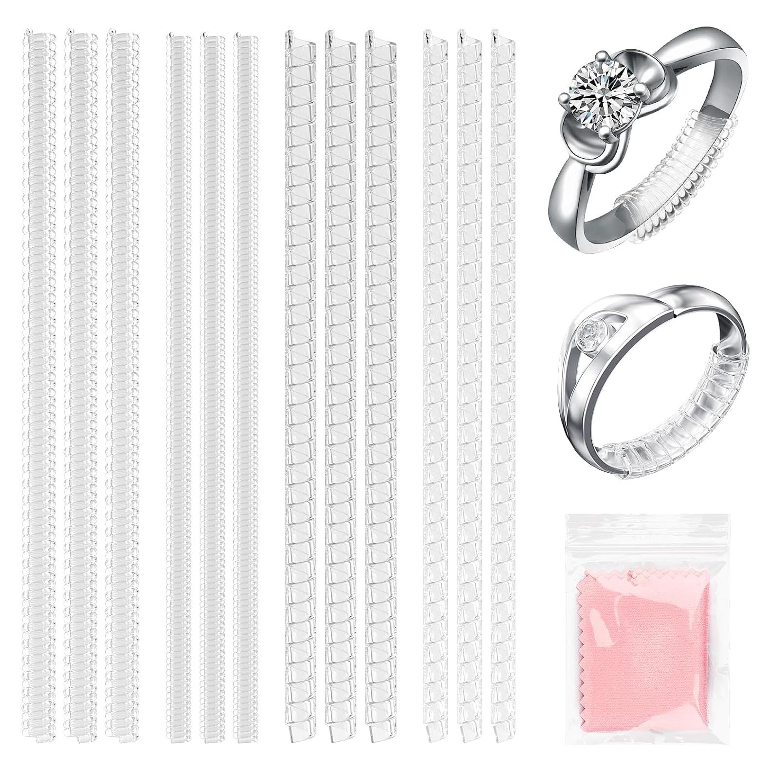 Ajustadores de Talla de Anillos Wegoup, 12 Piezas Silicona