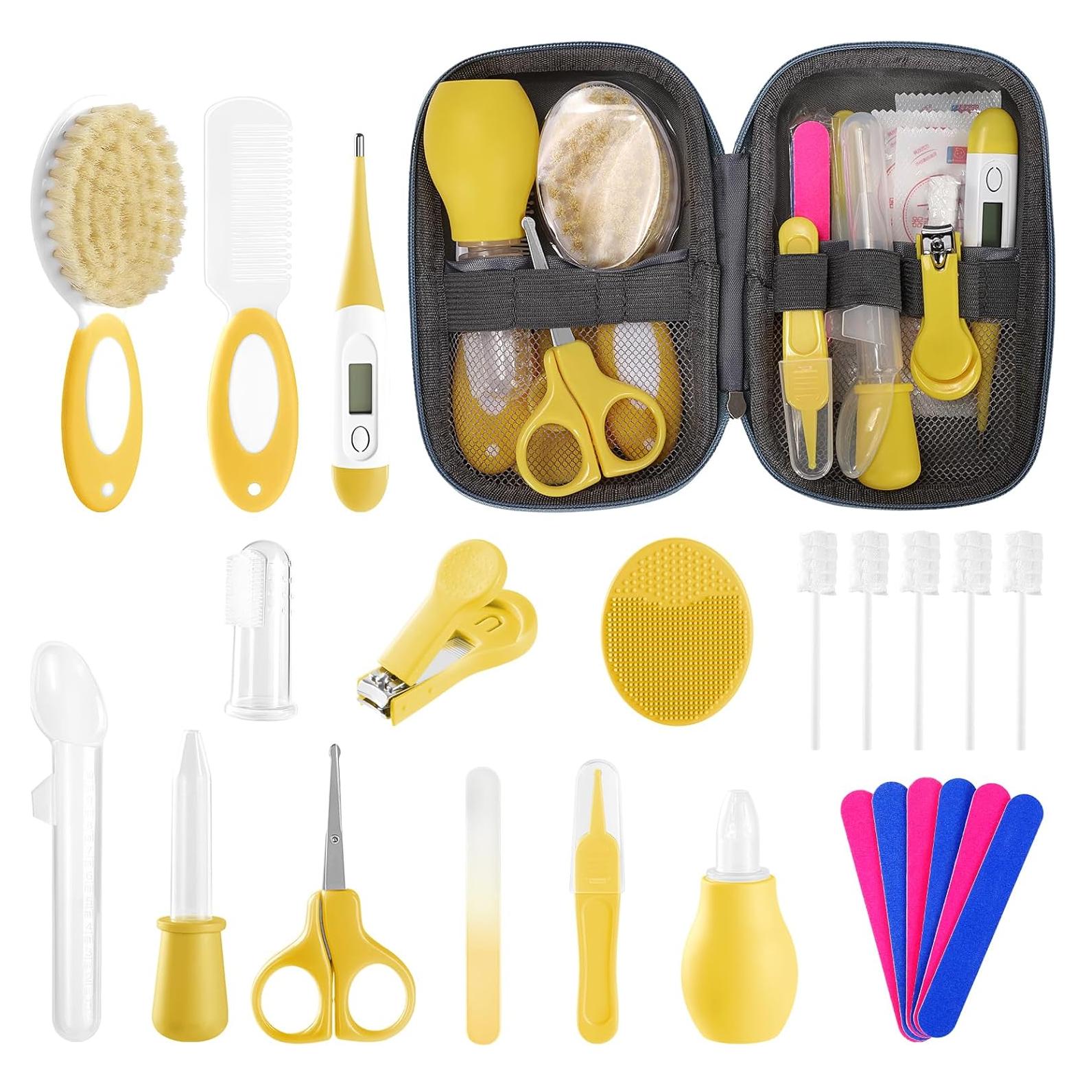 Kit de Cuidado para Bebés POPYJAN 24 Piezas Amarillo