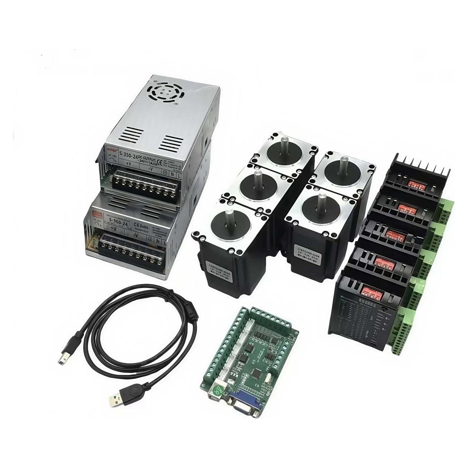Kit Controlador CNC 5 Ejes TOSEASTARS con Motores Nema 23