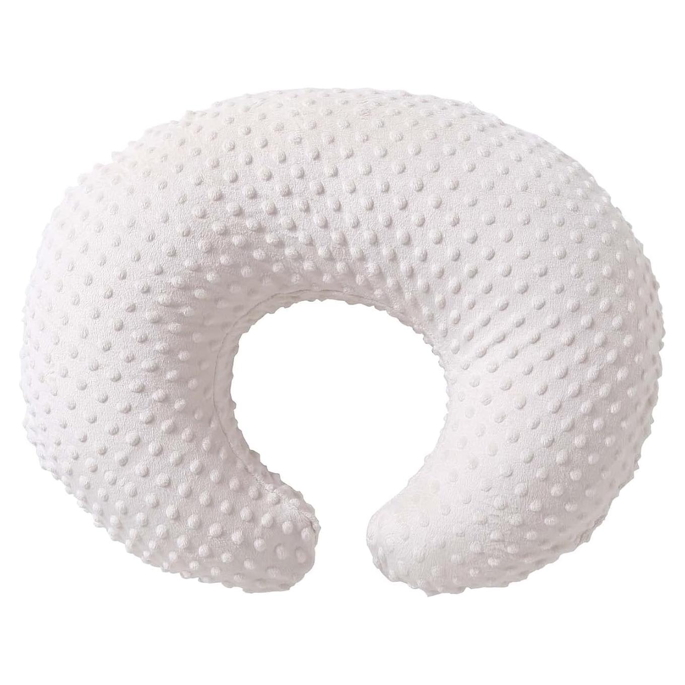 Funda de Almohada de Lactancia Queness Beige Suave y Lavable