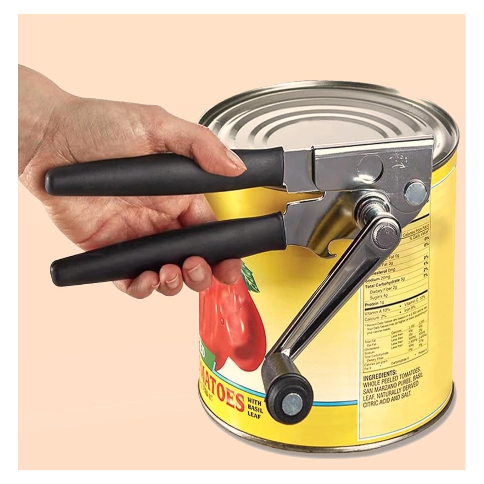 Abrelatas Manual de Alta Resistencia ShoppingOnBed - Plegable con Imán