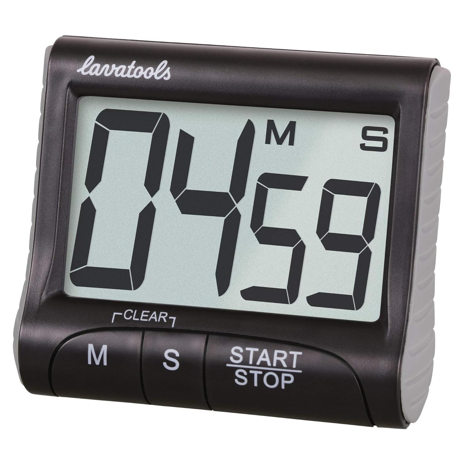 Temporizador Digital de Cocina Lavatools KT1 Pantalla 3"