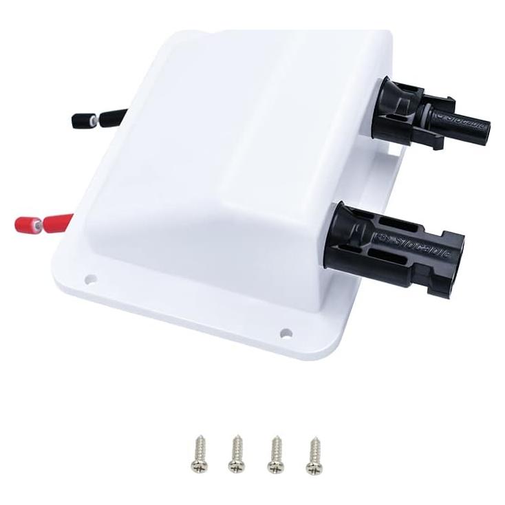 Glandula de Entrada Doble Cable Slocable IP68 con Cable 0.1m 10AWG