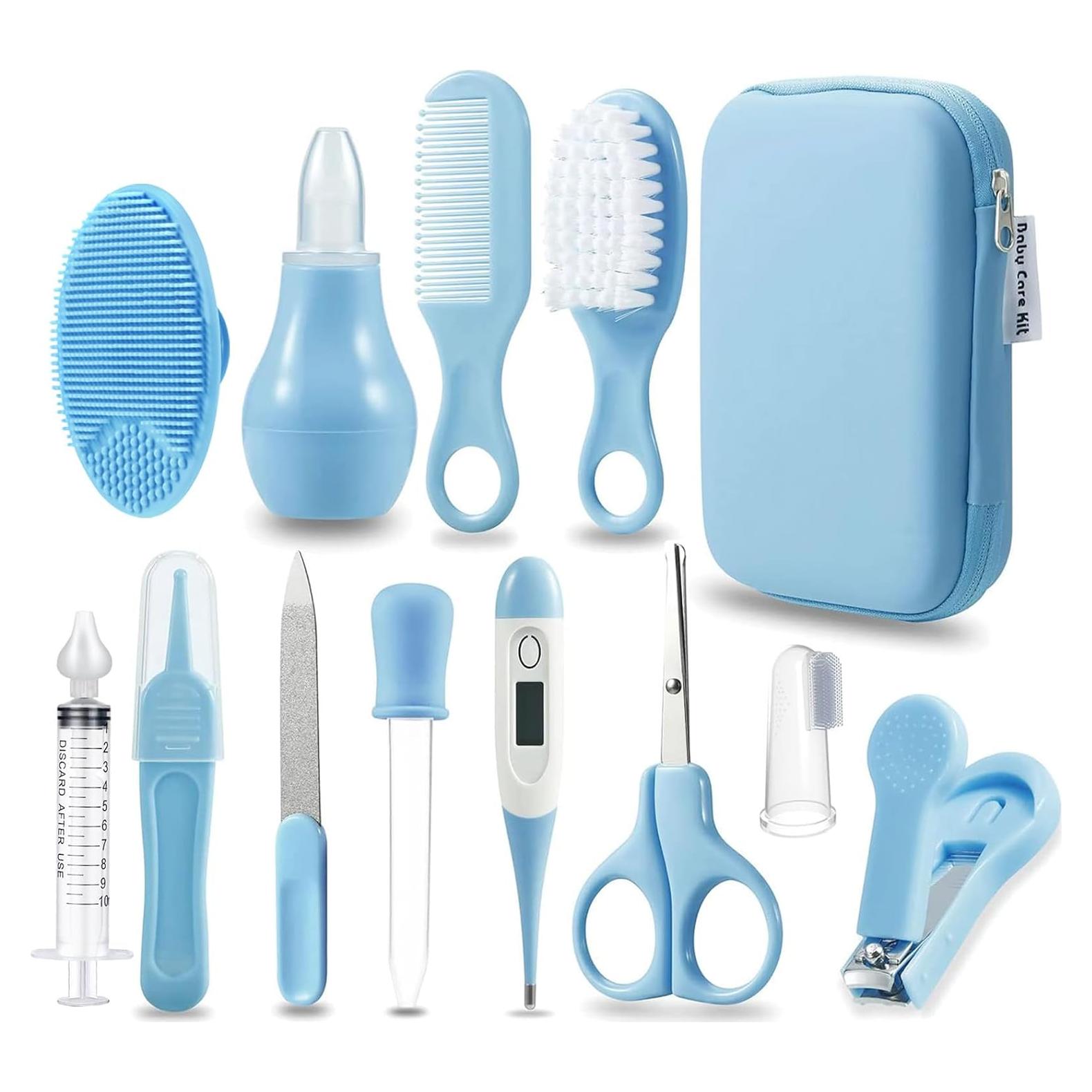 Kit de Cuidado para Bebés PandaEar 12 en 1 - Azul