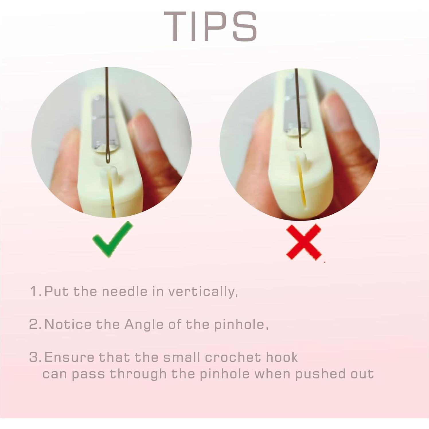 Enhebrador de Aguja y Desgarrador 2 en 1 BHLBarley Verde