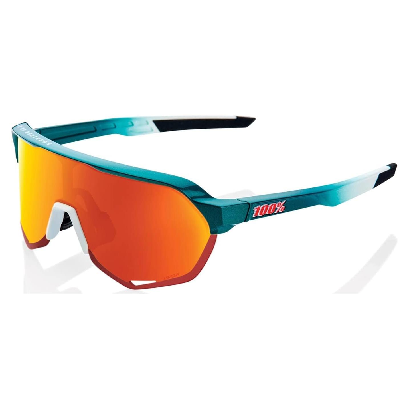 Gafas de sol deportivas 100% S2 HiPER rojas - Talla única