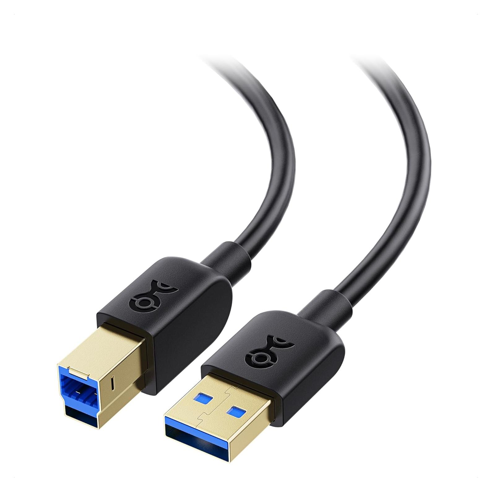 Cable USB 3.0 A a B 0.91m Cable Matters Negro 5Gbps